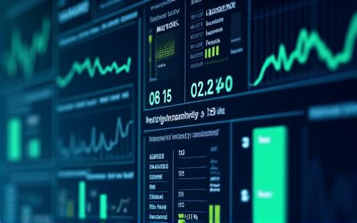 Analyse-Dashboard mit Energiekennzahlen