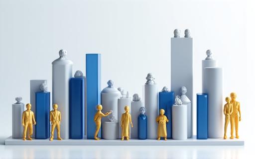 Anonymisierte Grafik zur Verteilung von Familienzulagen